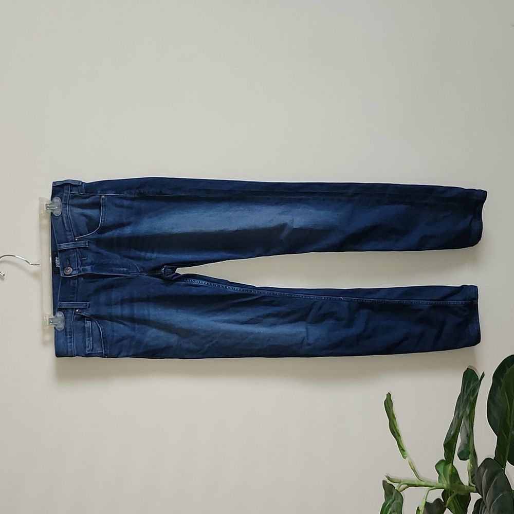 Paige Lennox straight leg jeans women's 30 waist midrise light stretch